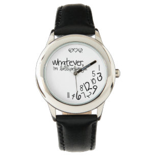 whatever, I'm late anyways Watch
