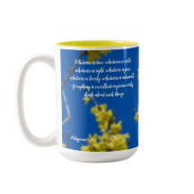 Whatever is Lovely Yellow Flowers