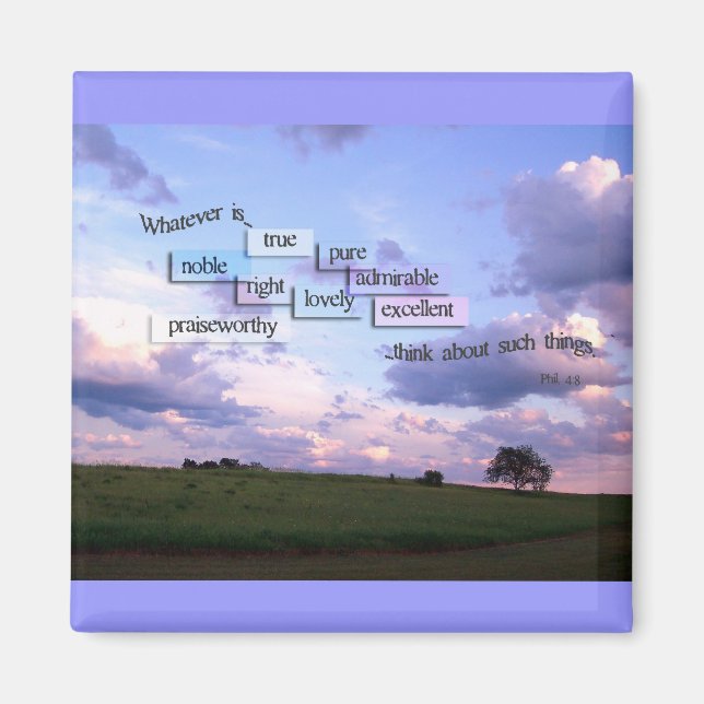 Whatever is True...magnet Magnet (Front)