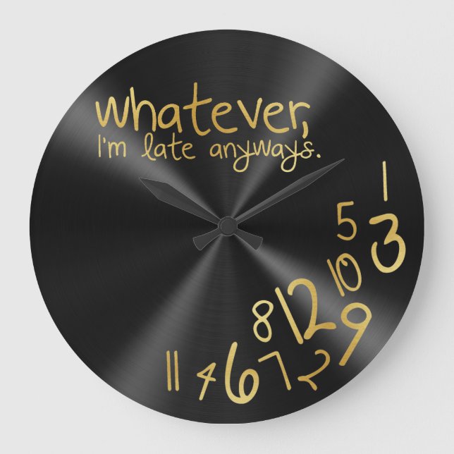 Whatever Large Clock (Front)