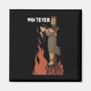 Whatever Stay Cool No Problem Halloween Witch On F Magnet