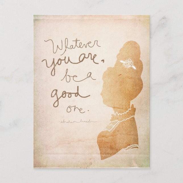 Whatever  You Are Postcard (Front)