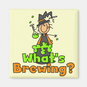 What's Brewing T-shirts and Gifts Magnet