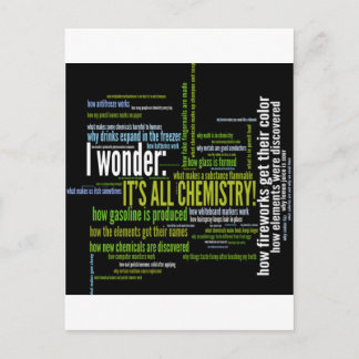 What's chemistry got to do with it? postcard