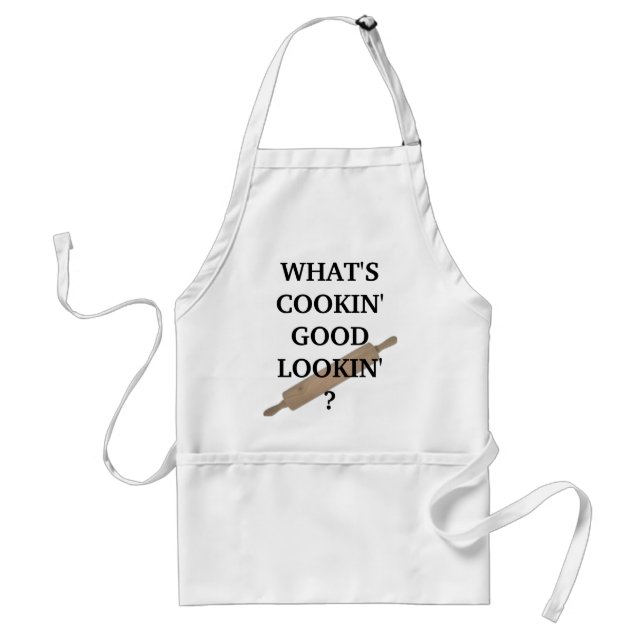WHAT'S COOKIN' GOOD LOOKIN' ? STANDARD APRON (Front)