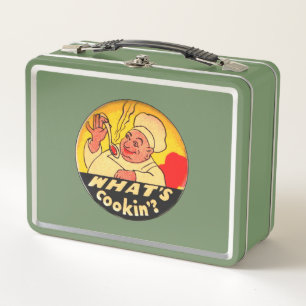 What's Cookin'? Metal Lunch Box