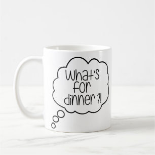 What's for dinner? Funny Combo Mug