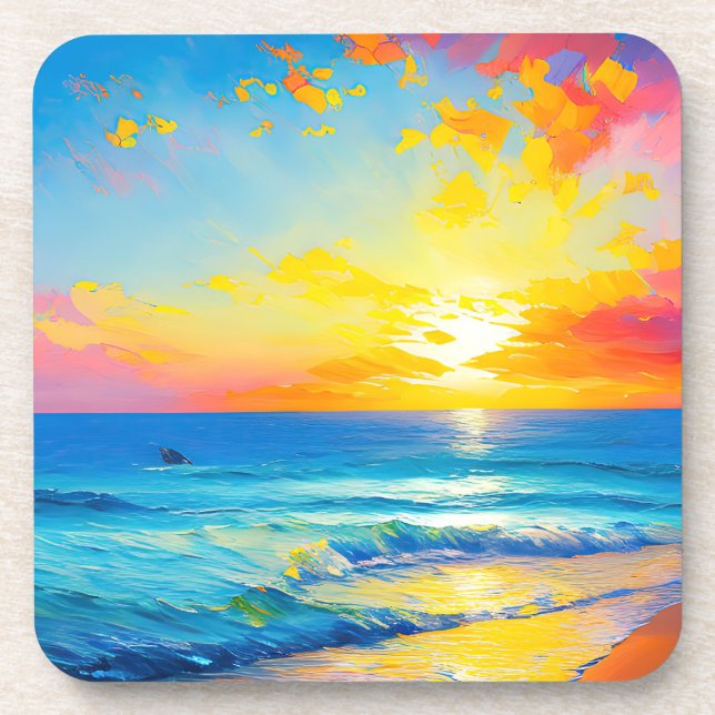 "What's in the water”.  Coaster (Front)
