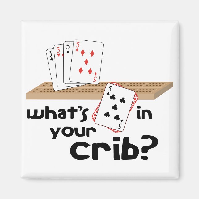Whats in Your Crib? Magnet (Front)
