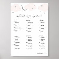 What's in Your Purse Baby Shower Game