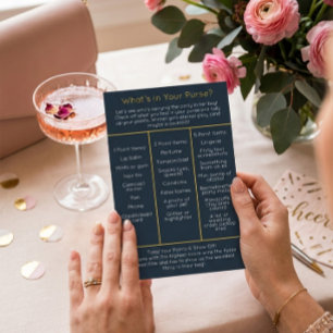 What's in Your Purse? Bachelorette Party Game