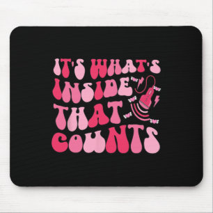 What's Inside That Counts Ultrasound Valentine Son Mouse Pad