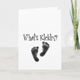 What's Kickin'? Designs Card