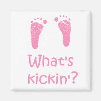 What's Kickin? magnet