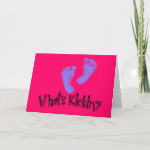 What's Kickin'? Maternity Cards