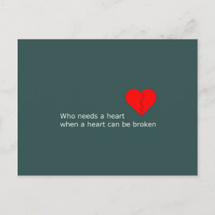 What's love got to do with it postcard