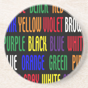 What's My Colour Coaster