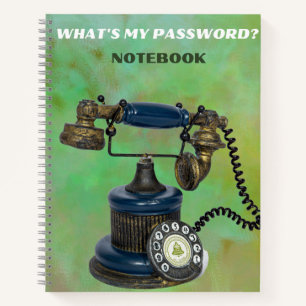 What's my password spiral notebook