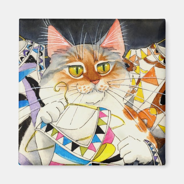What's new Pucci-cat? magnet (Front)