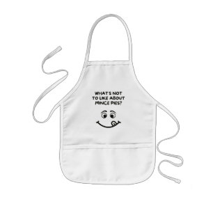 What's not to like about Mince Pies? Kids Apron