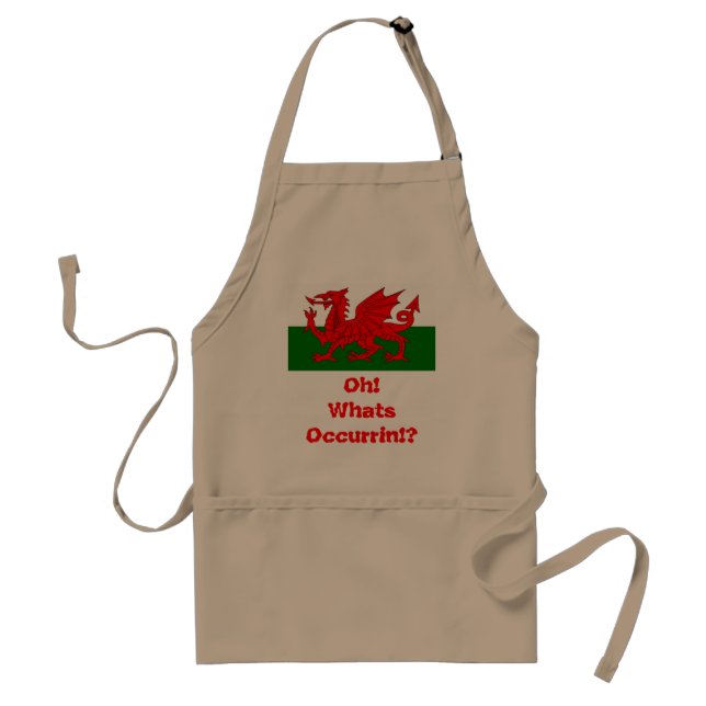 whats occurring oh Apron Template (Front)