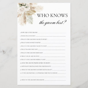 What's on your phone boho bridal shower game