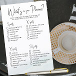 Whats on your Phone Bridal Shower Game Green Wash<br><div class="desc">What's on your Phone Bridal Shower Game. Simple and fun game where guests try and get the most points to win. "What's on your Phone" title stands out in hand lettered calligraphy with casual elegance. Chic minimalist design with black and white typography on a white background finished, with a gentle...</div>