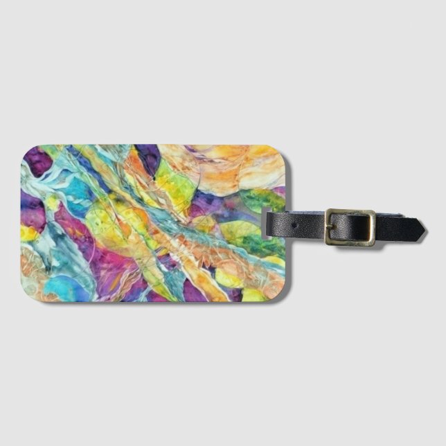 What's Out There Luggage Tag (Front Horizontal)