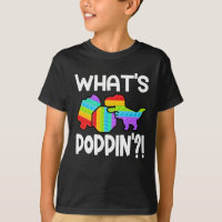 What's Poppin' Pop It Colourful T Rex