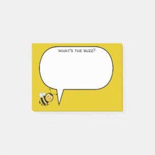 What's the Buzz Bee Personalise Post-it Notes