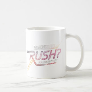 What's The Rush? Deluxe Edition Cover Art Coffee Mug