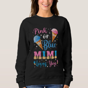 Whats The Scoop Gender Reveal Party Announcement M Sweatshirt