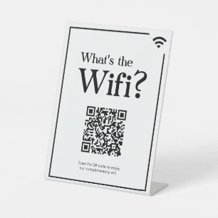What's the Wifi? Sign for Vacation Rental Home