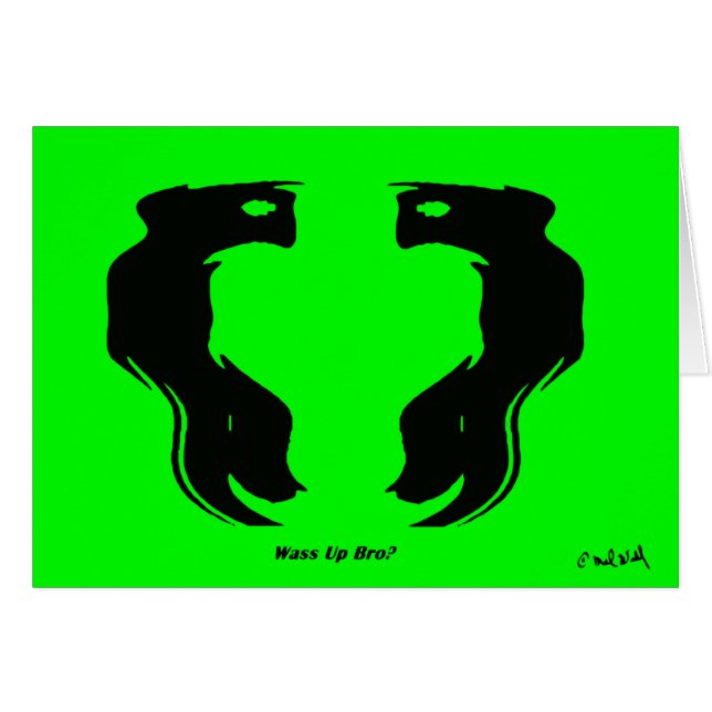 Whats Up Bro? (Front Horizontal)