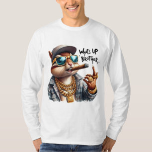 what's up brother (E) T-Shirt