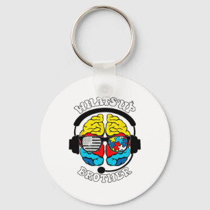 What's Up Brother Neurodiversity Autism Spectrum A Key Ring
