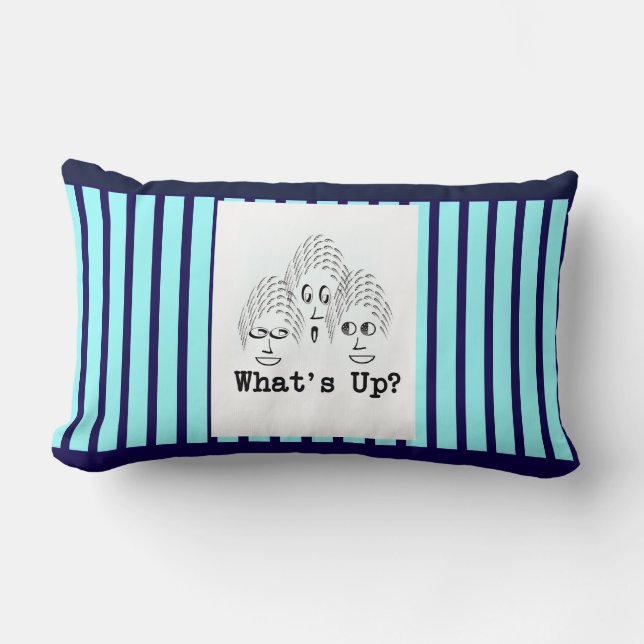 What's Up? Fun  Lumbar Cushion (Front)