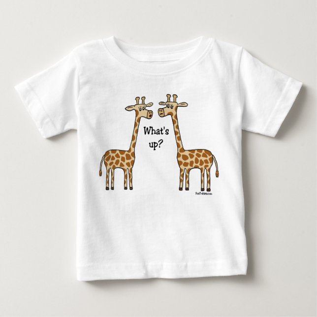 What's up? Giraffe t-shirt (Front)