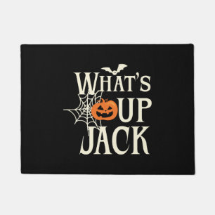 What's Up Jack Halloween Doormat