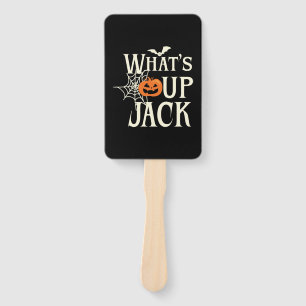 What's Up Jack Halloween Hand Fan