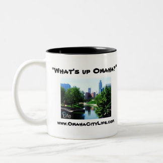 What's Up Omaha ? Two-Tone Coffee Mug