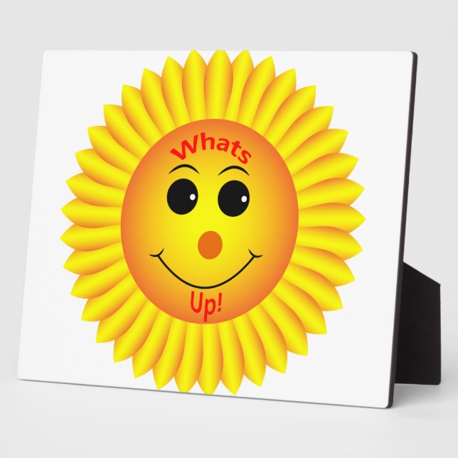 Whats Up ! Plaque (Side)