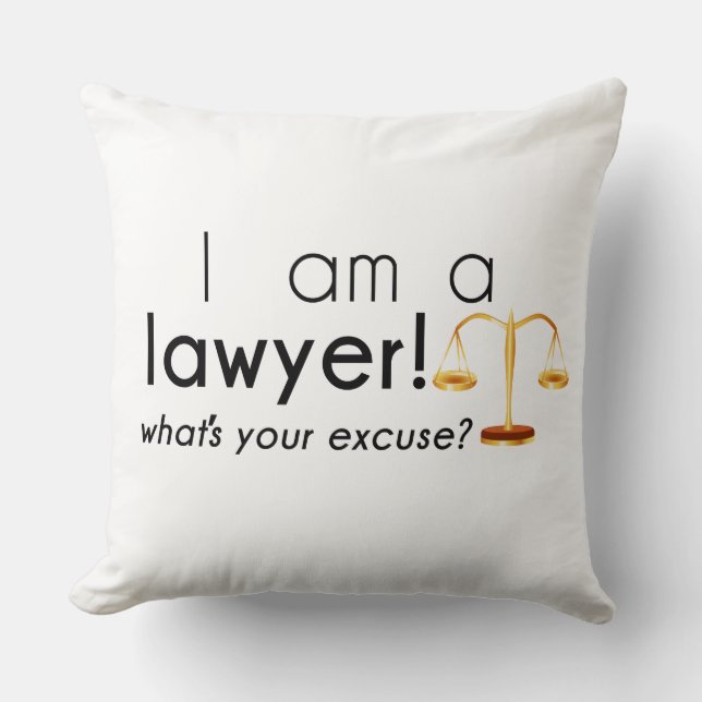 what's your excuse? cushion (Front)