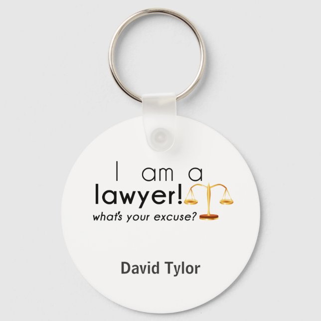 what's your excuse? key ring (Front)