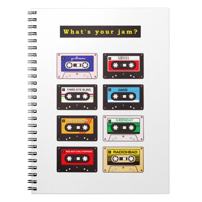 What's Your Jam Notebook (Front)