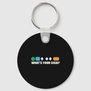 Whats Your Sign Skiing Difficulty Ski Skier Key Ring