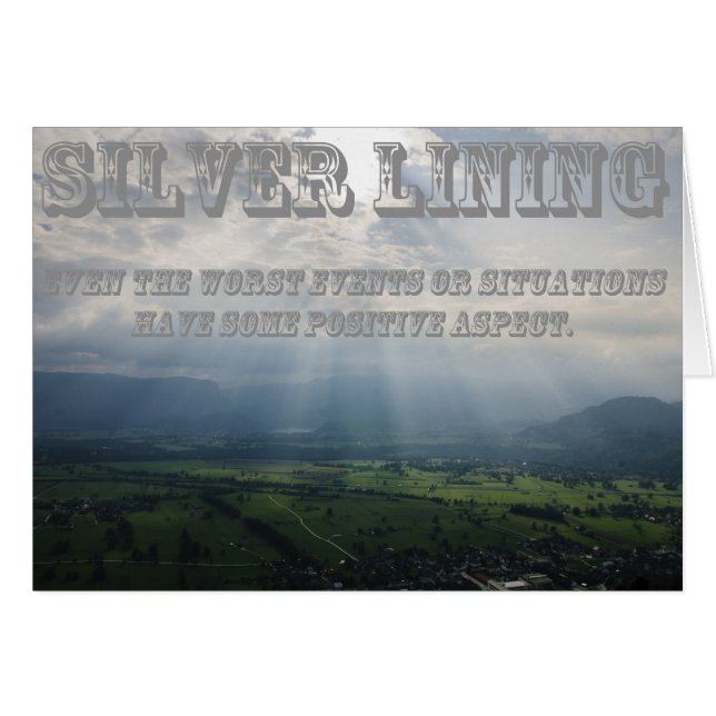 What's Your Silver Lining (Front Horizontal)