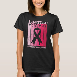 What's Your Superpower Breast Cancer Awareness T-Shirt