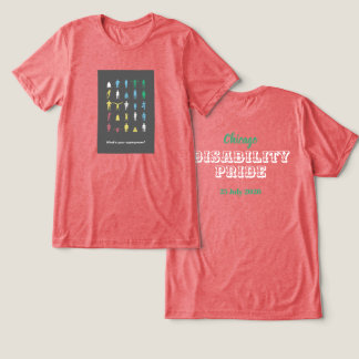 What's your superpower? Disability Pride Month Tri-Blend Shirt