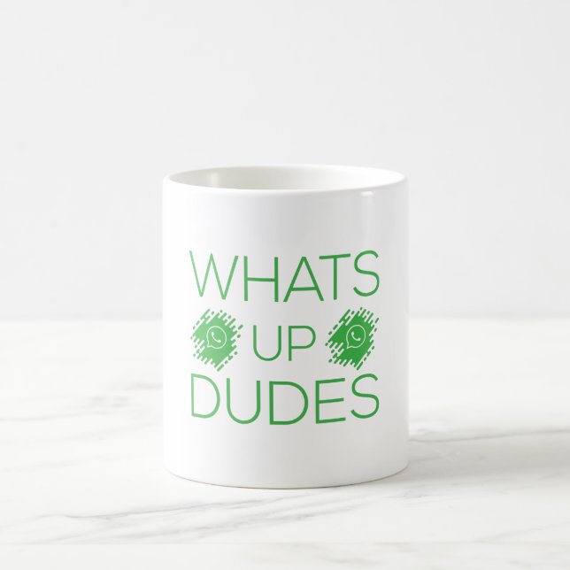 Whatsapp dudes coffee mug (Center)